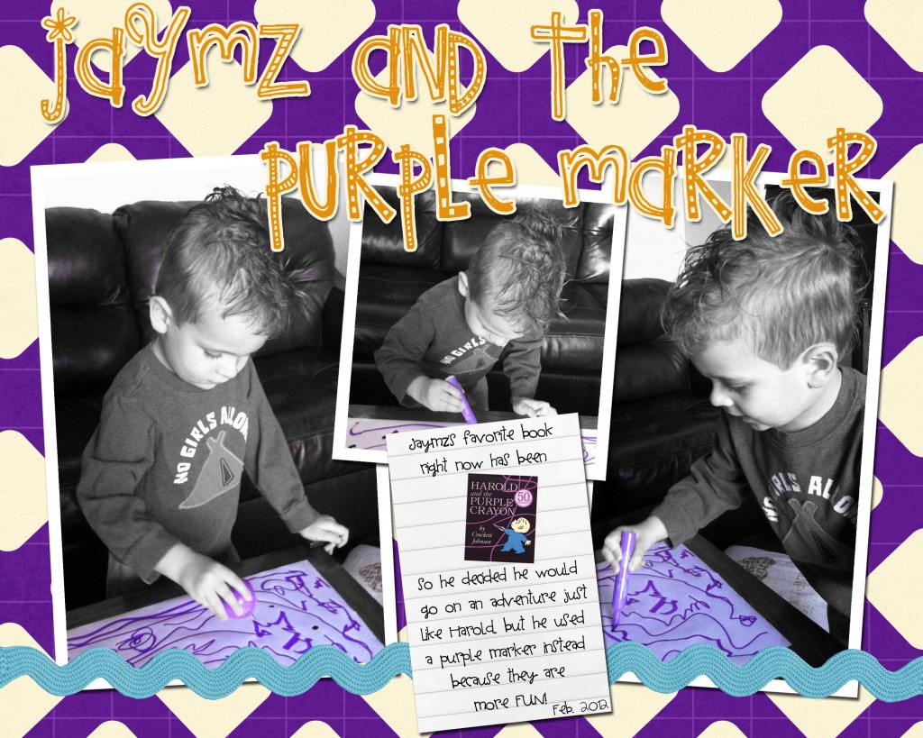 Jaymz and the Purple Marker